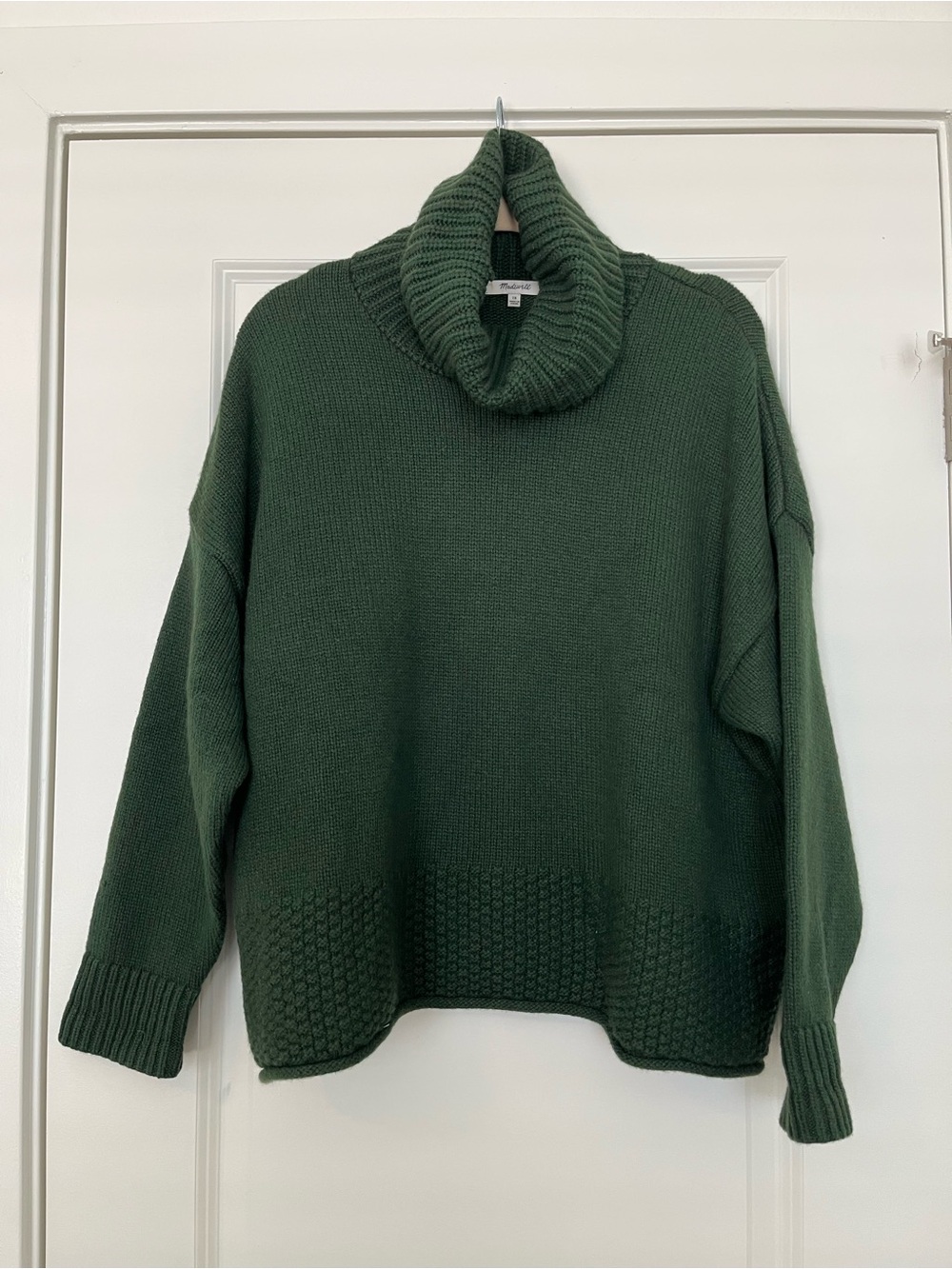 Madewell Forest Green Turtleneck Sweater